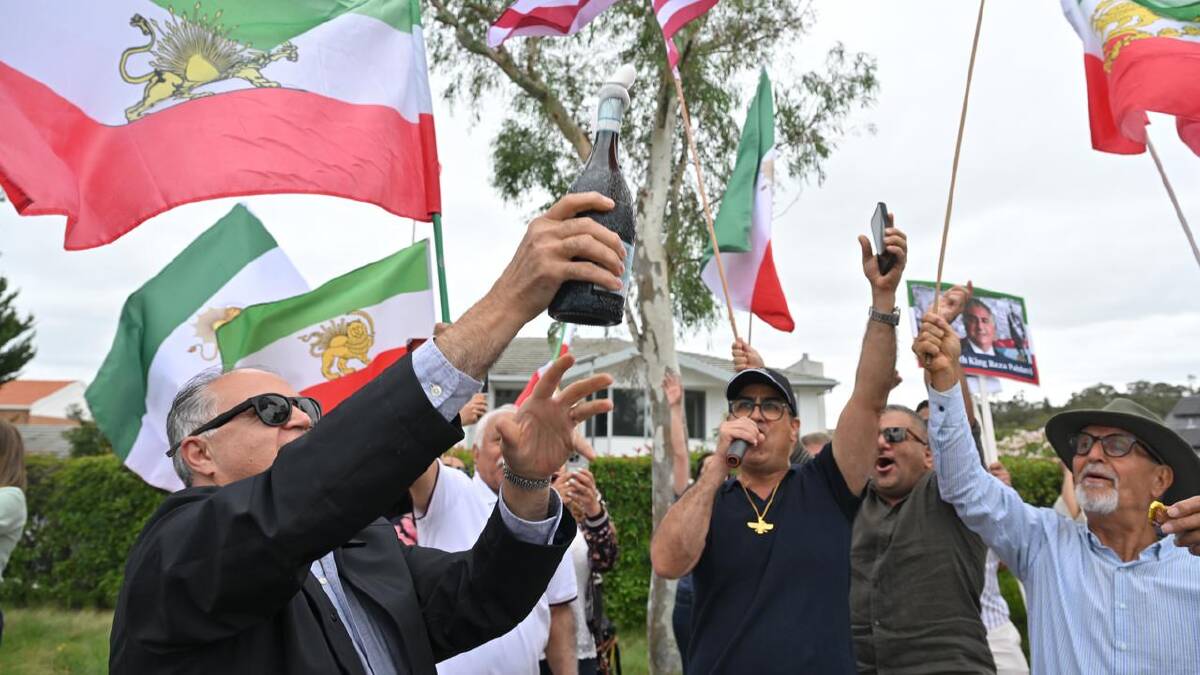 Iranians in Australia hope the strikes on Tehran are the beginning of the end for the brutal regime. (Mick Tsikas/AAP PHOTOS) Iranians in Australia hope the strikes on Tehran are the beginning of the end for the brutal regime. (Mick Tsikas/AAP PHOTOS)