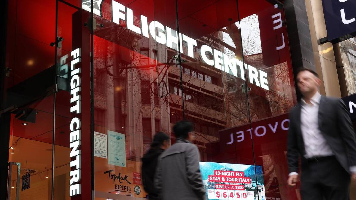 Flight Centre says customers are busily seeking alternative routes to Europe. (Con Chronis/AAP PHOTOS)
