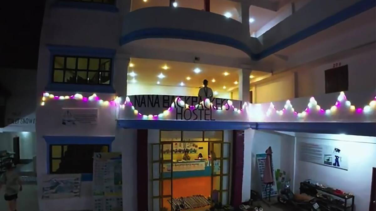 The Australian teens were staying at the Nana Backpackers Hostel in Laos. (HANDOUT/Nine News) The Australian teens were staying at the Nana Backpackers Hostel in Laos. (HANDOUT/Nine News)