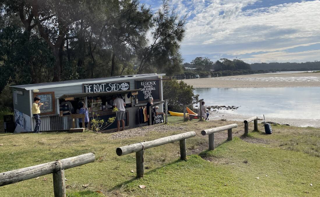 The Boat Shed at Mossy Point.