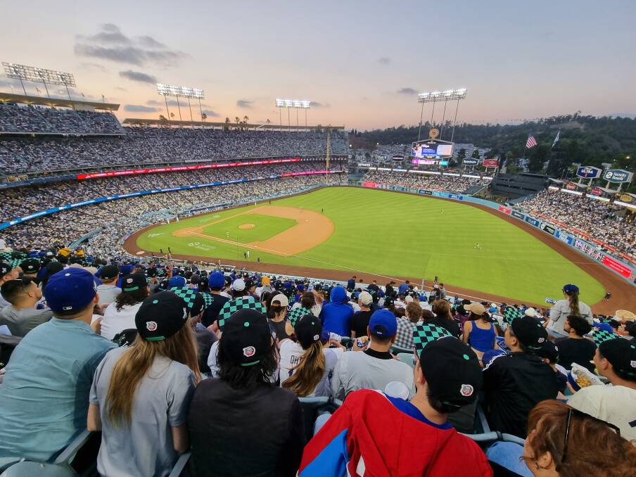 A night at Dodger Stadium is more than just a game. Picture by Xavier Mardling A night at Dodger Stadium is more than just a game. Picture by Xavier Mardling
