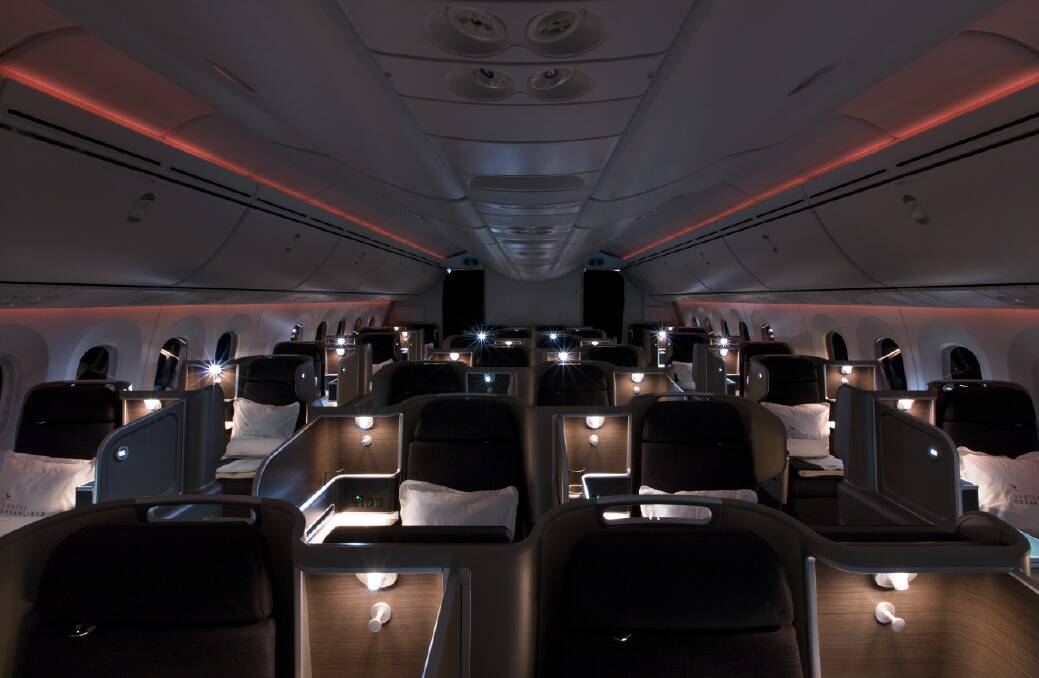 The Qantas Dreamliner will fly between Brisbane and Los Angeles on a daily basis from October. Picture supplied