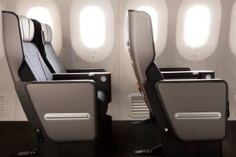 The premium economy cabin on this flight was so good, I didn't miss business class