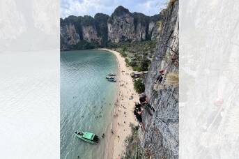 'A nightmare situation': mates trade holiday for heroics in high-stakes Thai cliff rescue