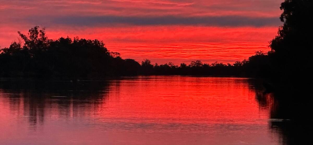 The Murray River sunsets aren't bad either! Picture: Murray River Trails The Murray River sunsets aren't bad either! Picture: Murray River Trails